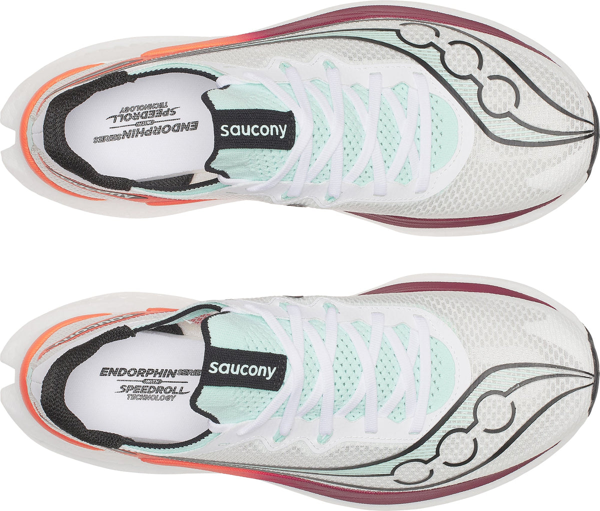 Saucony Endorphin Pro 5 Men's Running Shoes - White - View 4