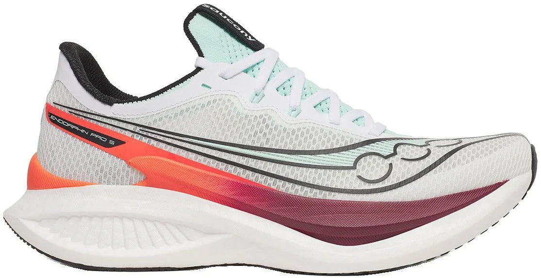 Saucony Endorphin Pro 5 Men's Running Shoes - White - View 1
