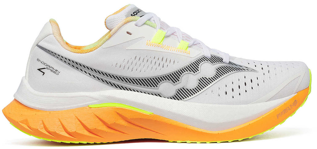 Saucony Endorphin Speed 4 Men's Running Shoes - White - View 1