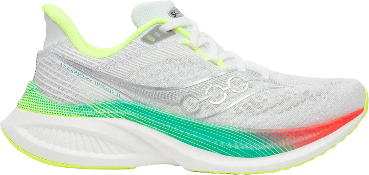 Saucony Endorphin Speed 5 Women's Running Shoes - White - View 1