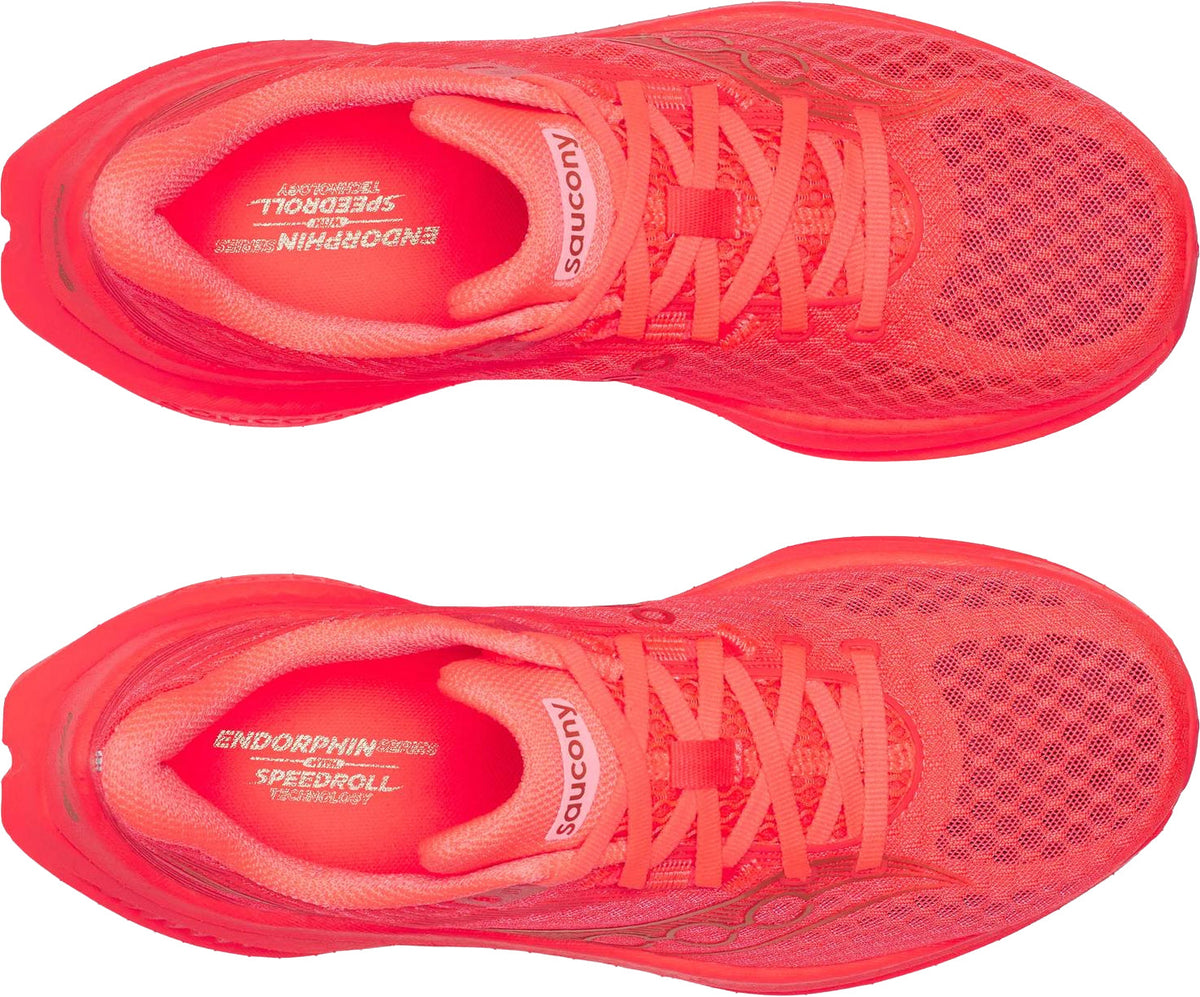 Saucony Endorphin Speed 5 Women's Running Shoes - Red - View 4