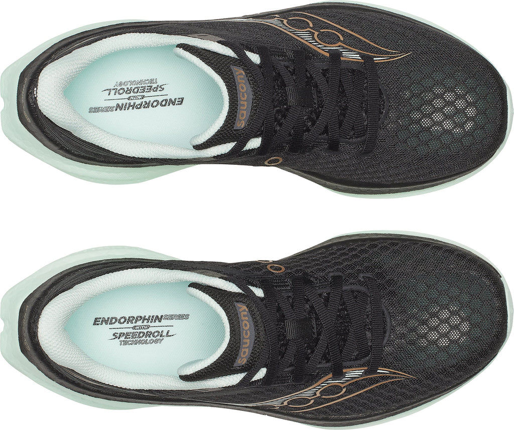 Saucony Endorphin Speed 5 Women's Running Shoes - Black - View 4