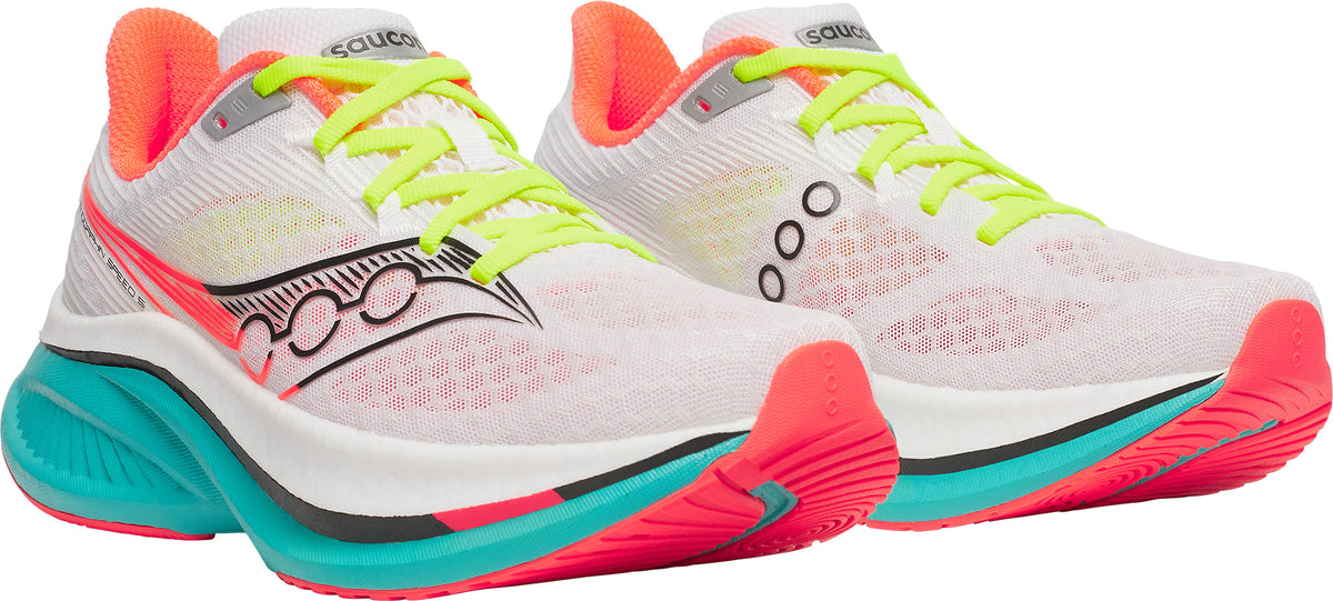 Saucony Endorphin Speed 5 Women's Running Shoes - White - View 6