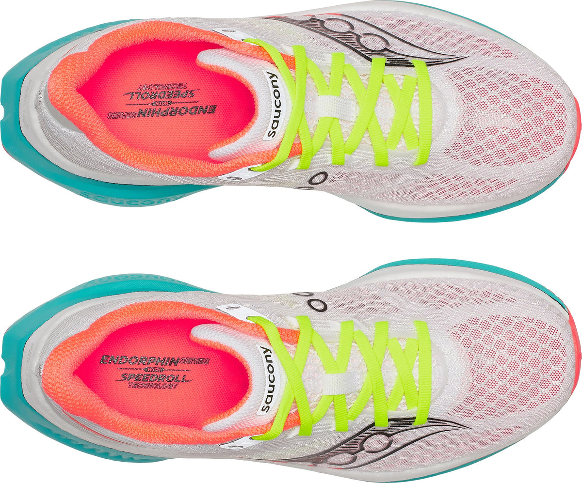 Saucony Endorphin Speed 5 Women's Running Shoes - White - View 4