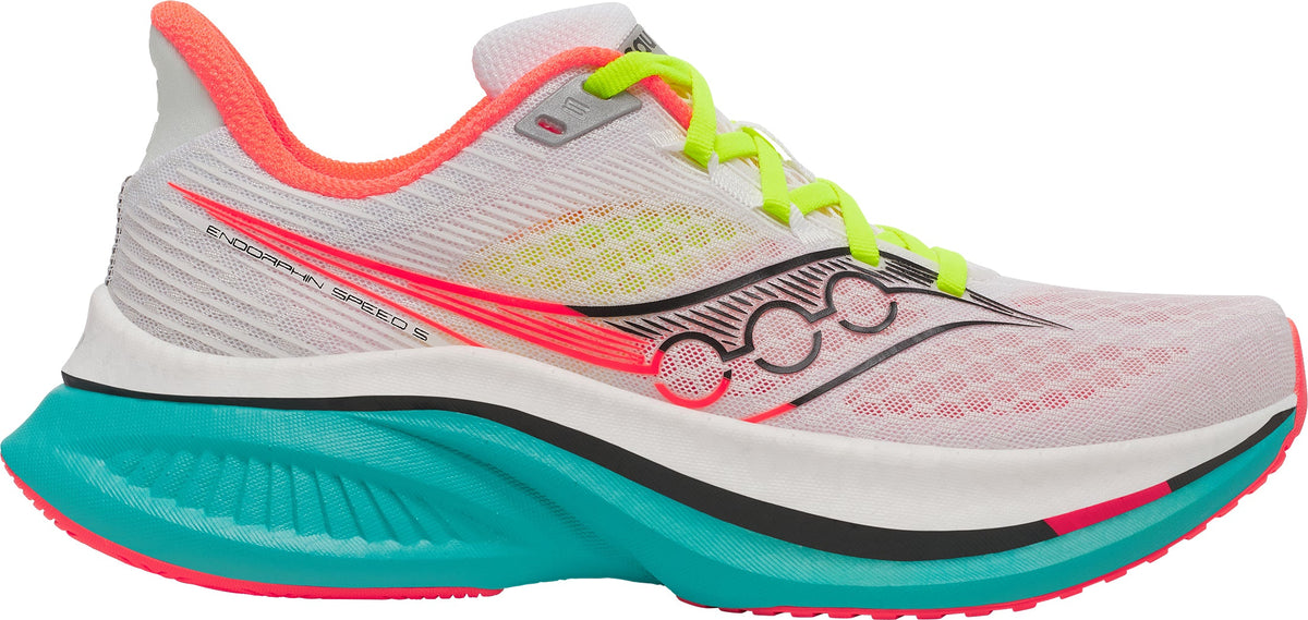 Saucony Endorphin Speed 5 Women's Running Shoes - White - View 1