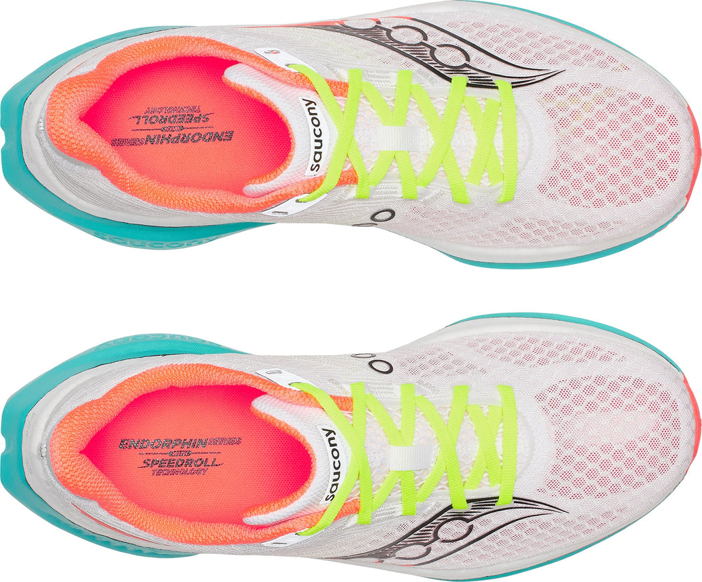 Saucony Endorphin Speed 5 Men's Running Shoes - White - View 4