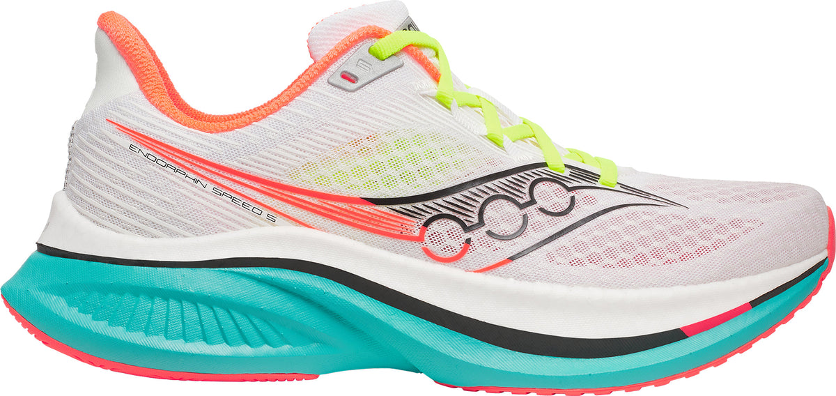 Saucony Endorphin Speed 5 Men's Running Shoes - White - View 1