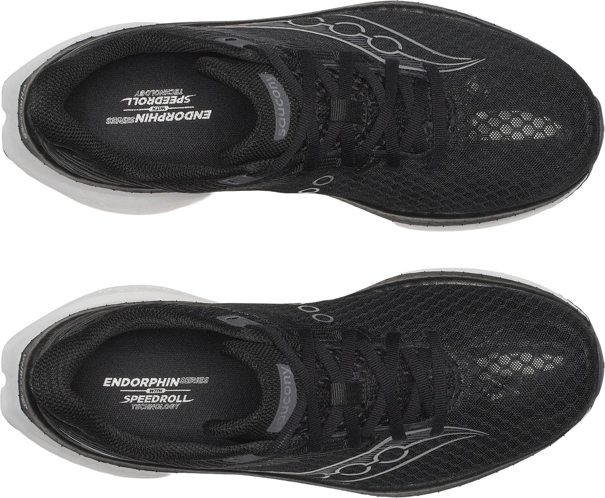 Saucony Endorphin Speed 5 WIDE FIT Men's Running Shoes - Black - View 4