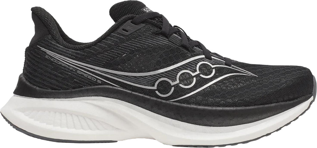 Saucony Endorphin Speed 5 WIDE FIT Men's Running Shoes - Black - View 1
