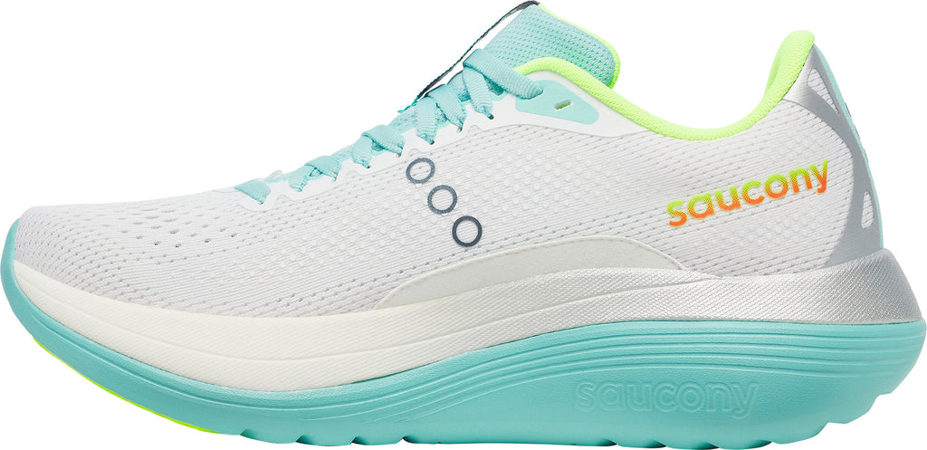Saucony Endorphin Trainer Women's Running Shoes - White - View 3