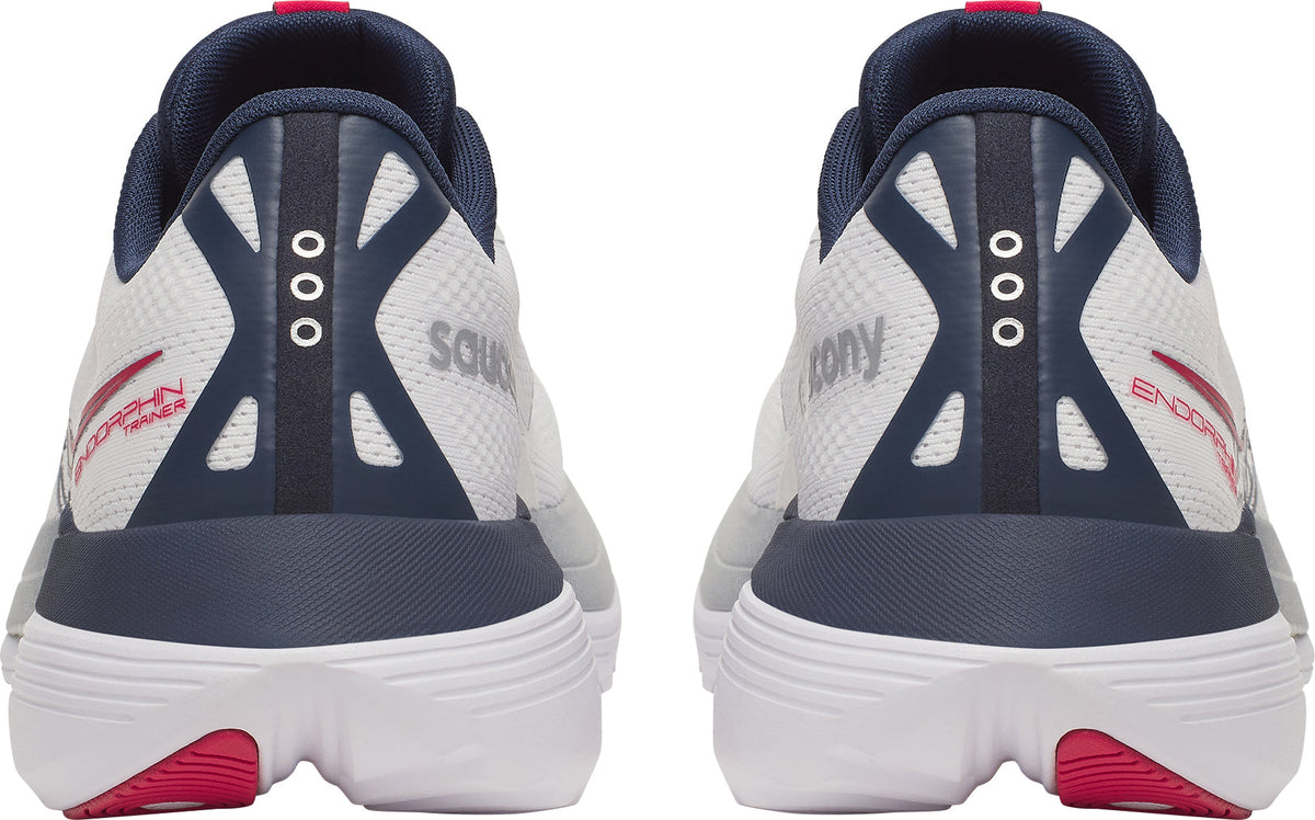Saucony Endorphin Trainer Men's Running Shoes - White - View 5