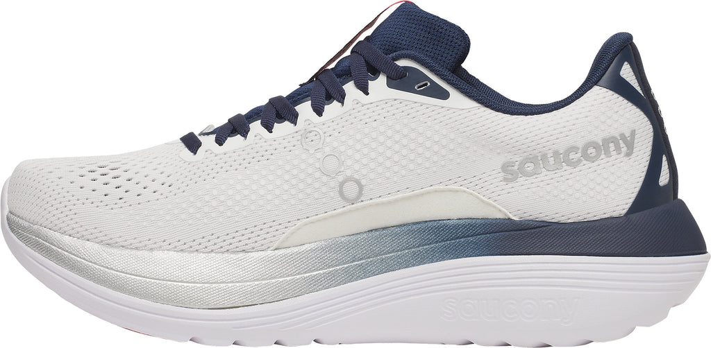 Saucony Endorphin Trainer Men's Running Shoes - White - View 3