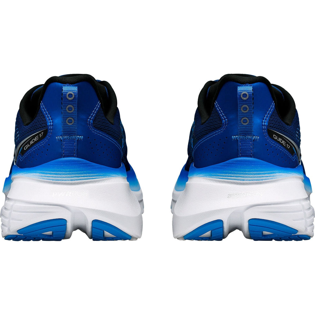 Saucony Guide 17 WIDE FIT Men's Running Shoes - Navy - View 5