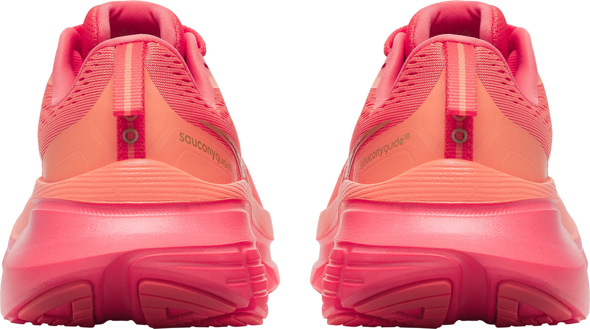 Saucony Guide 18 Women's Running Shoes - Pink - View 5