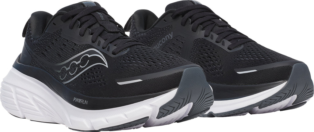 Saucony Guide 18 WIDE FIT Women's Running Shoes - Black - View 6