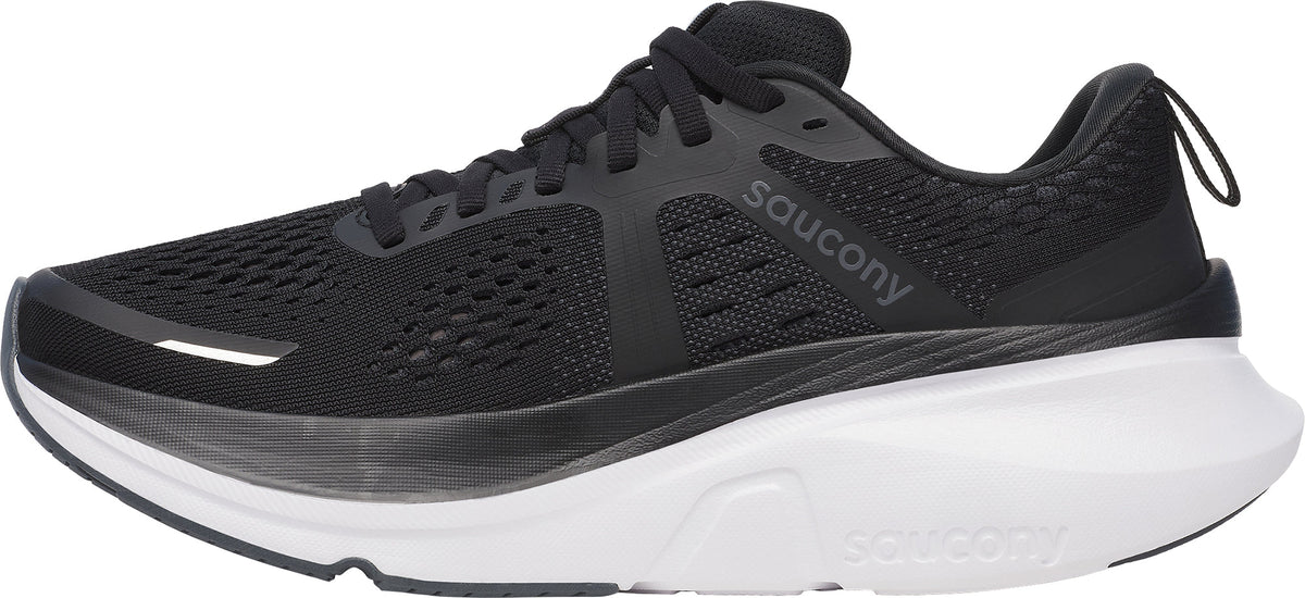 Saucony Guide 18 WIDE FIT Women's Running Shoes - Black - View 3
