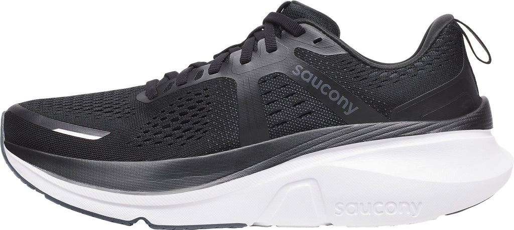 Saucony Guide 18 Men's Running Shoes - Black - View 3