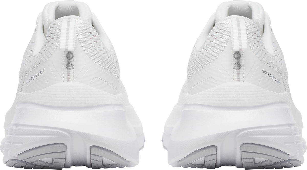 Saucony Guide 18 Men's Running Shoes - White - View 5
