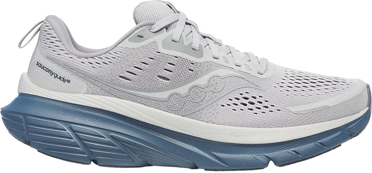Saucony Guide 18 Men's Running Shoes - Grey - View 1