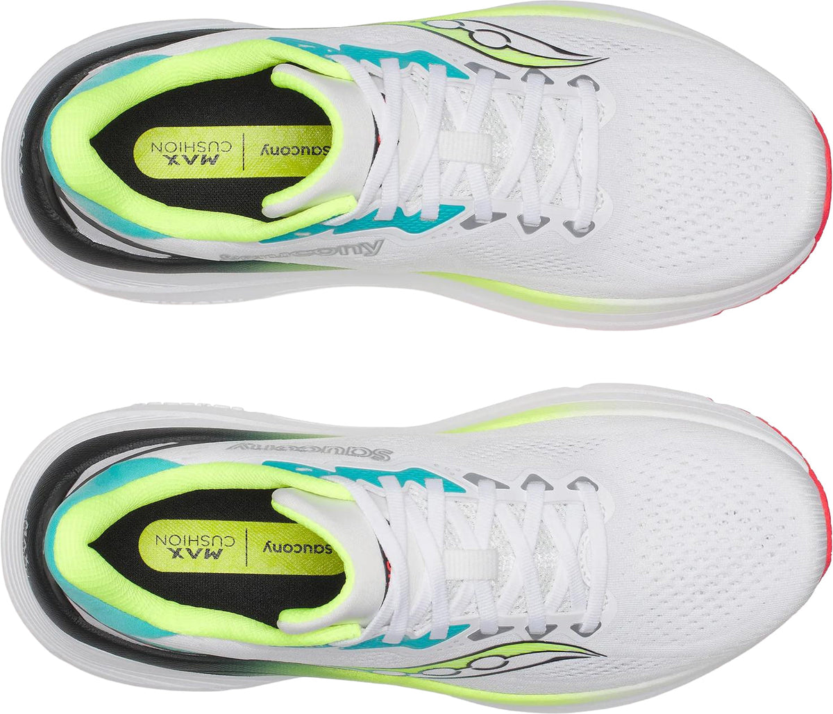 Saucony Guide 19 Men's Running Shoes - White - View 4