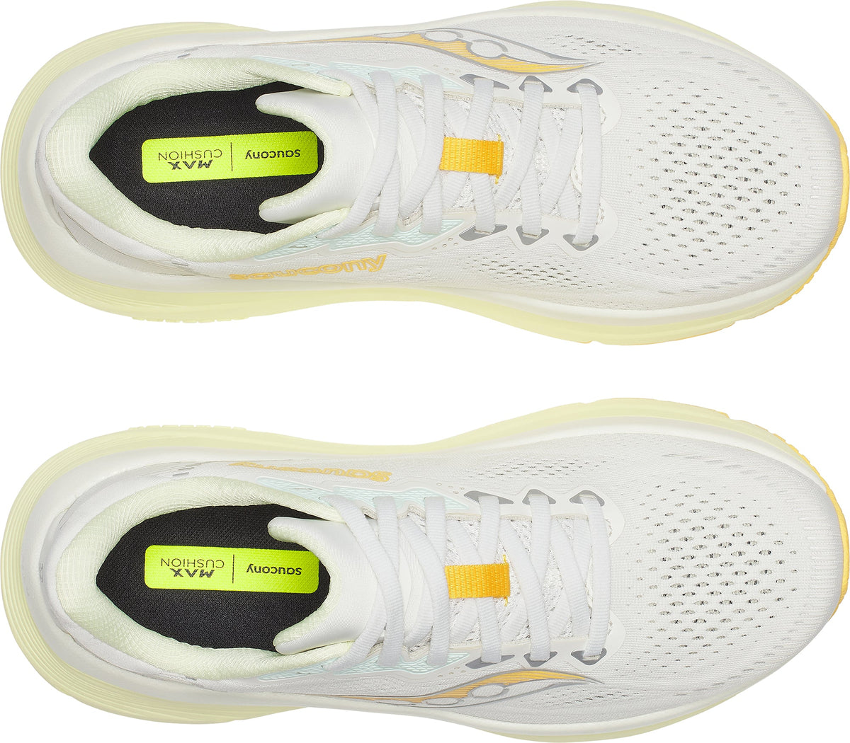 Saucony Guide 19 Women's Running Shoes - White - View 4