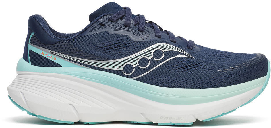 Saucony Guide 19 Women's Running Shoes - Blue - View 1