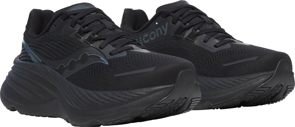 Saucony Hurricane 24 Women's Running Shoes - Black - View 6