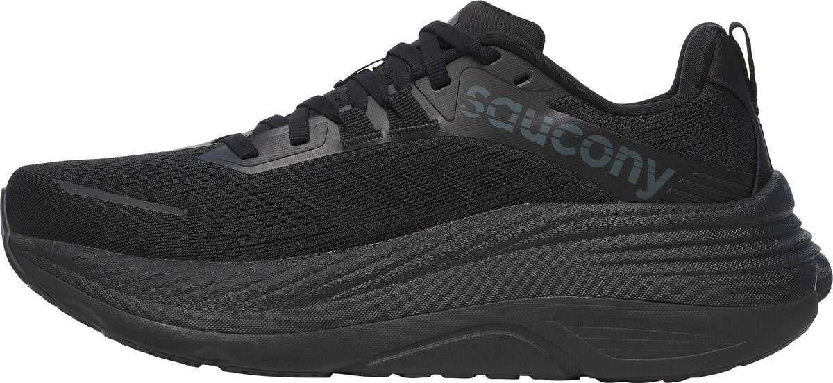 Saucony Hurricane 24 Women's Running Shoes - Black - View 3