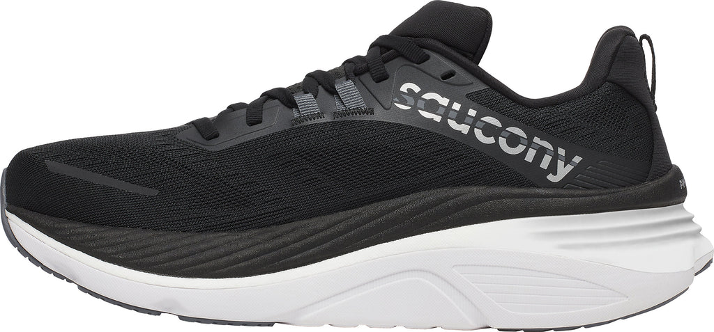 Saucony Hurricane 24 Men's Running Shoes - Black - View 3
