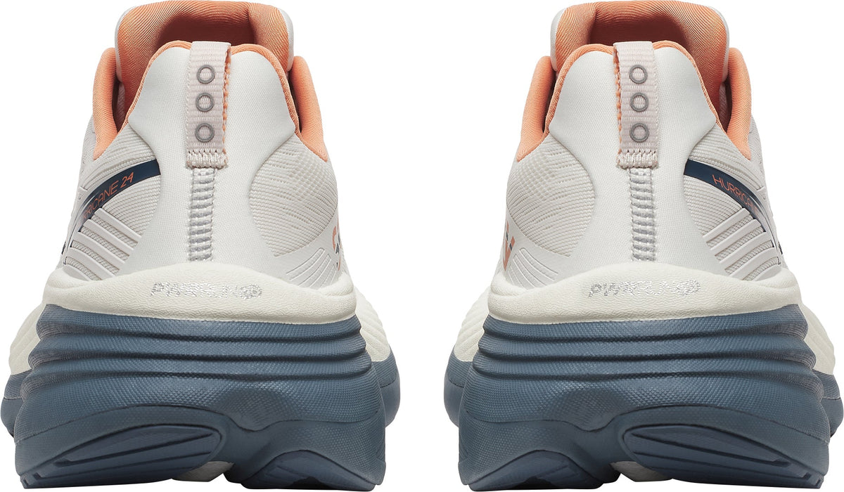 Saucony Hurricane 24 Men's Running Shoes - White - View 5