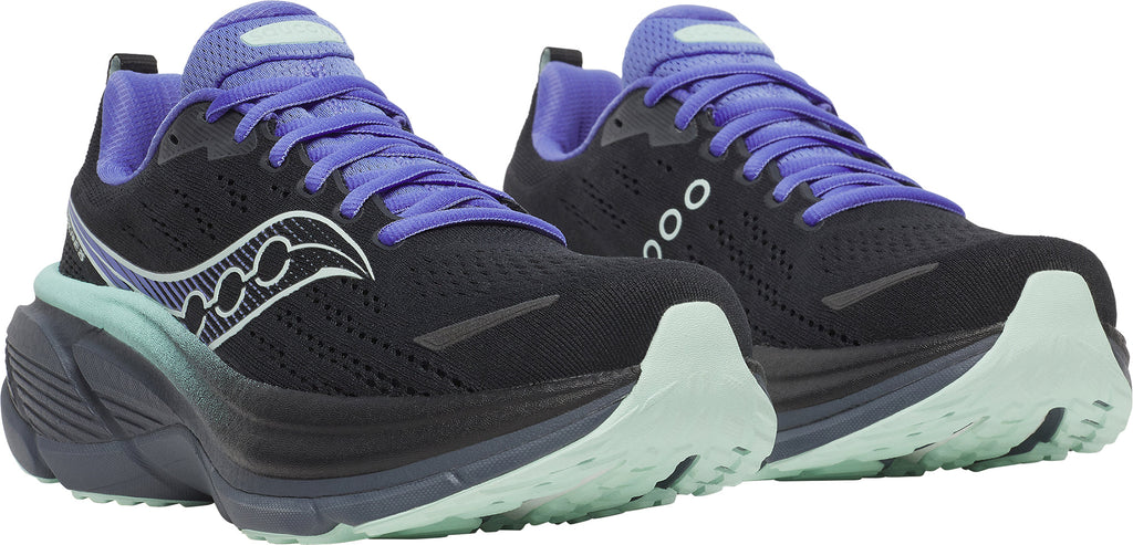 Saucony Hurricane 25 Women's Running Shoes - Black - View 6