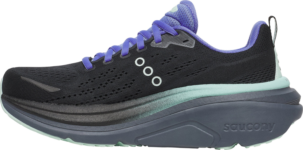 Saucony Hurricane 25 Women's Running Shoes - Black - View 3