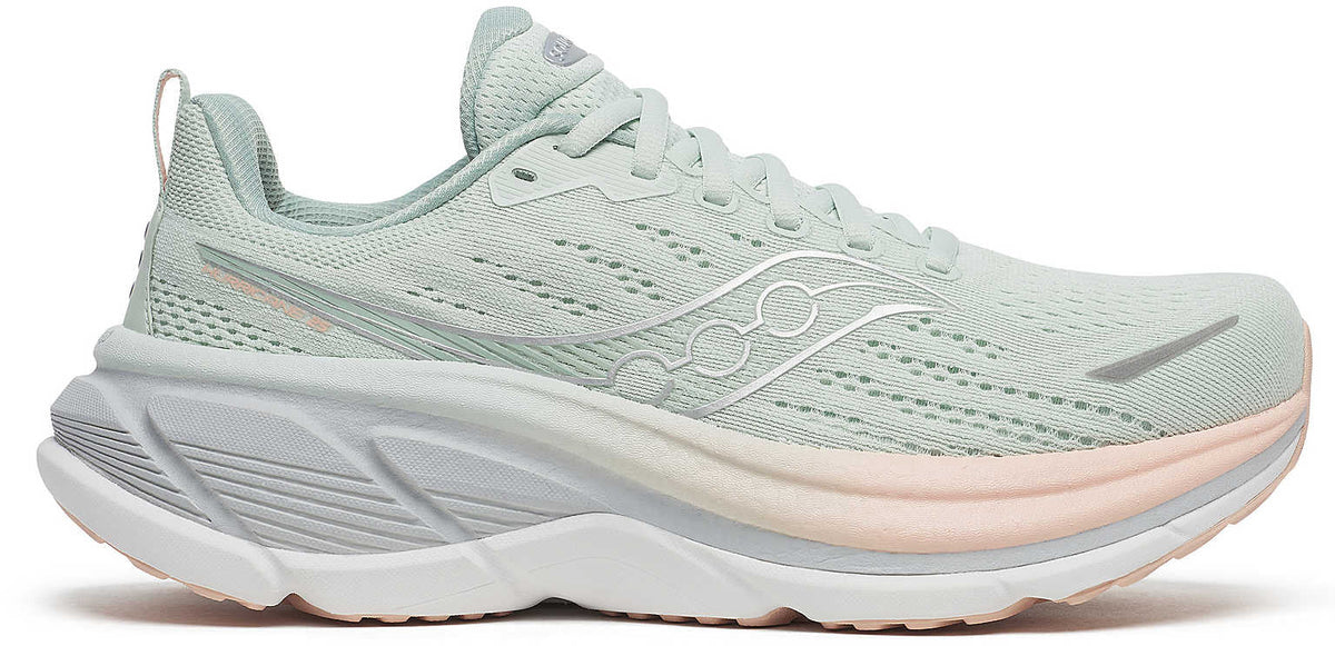 Saucony Hurricane 25 Women's Running Shoes - Green - View 1