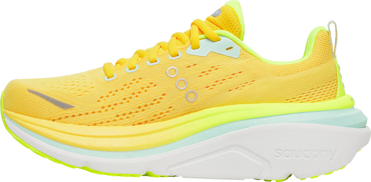 Saucony Hurricane 25 Women's Running Shoes - Yellow - View 3