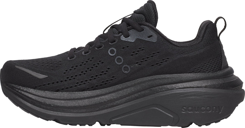 Saucony Hurricane 25 Women's Running Shoes - Black - View 3