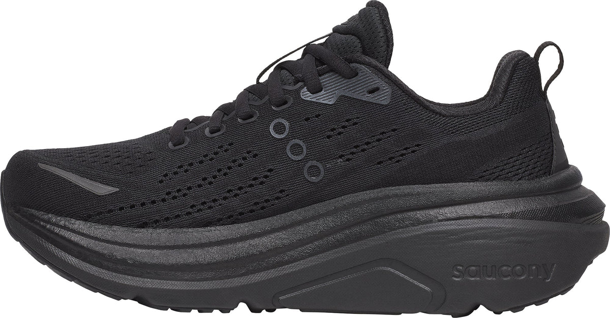 Saucony Hurricane 25 Women's Running Shoes - Black - View 3