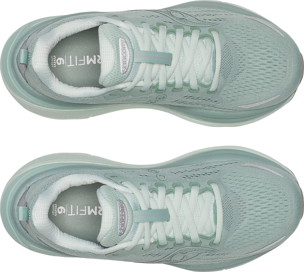 Saucony Hurricane 25 Women's Running Shoes - Green - View 4