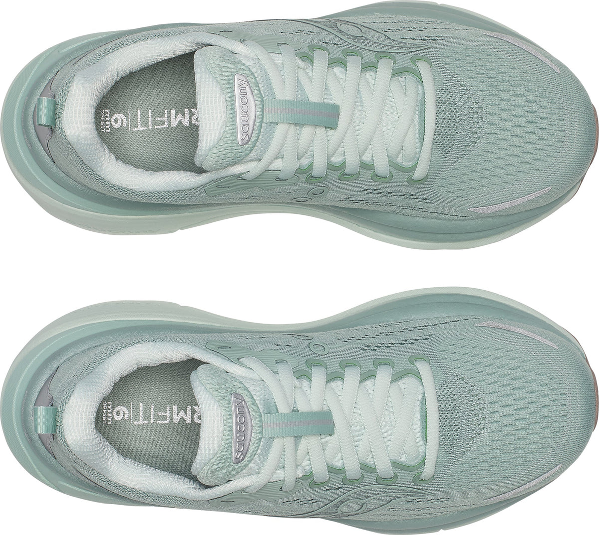 Saucony Hurricane 25 Women's Running Shoes - Green - View 4