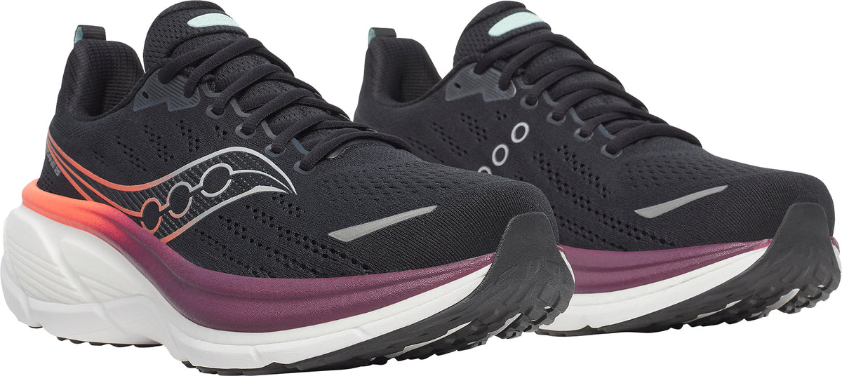 Saucony Hurricane 25 Men's Running Shoes - Black - View 6