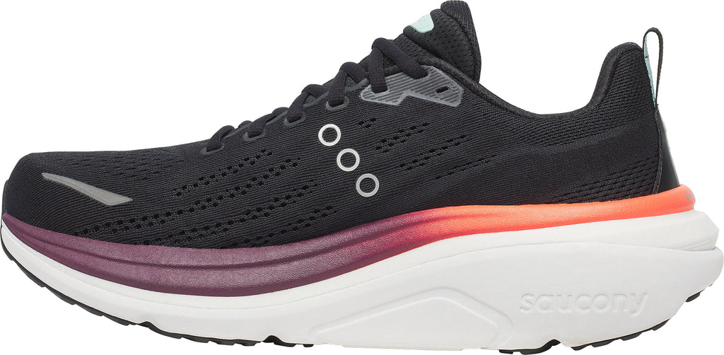 Saucony Hurricane 25 Men's Running Shoes - Black - View 3