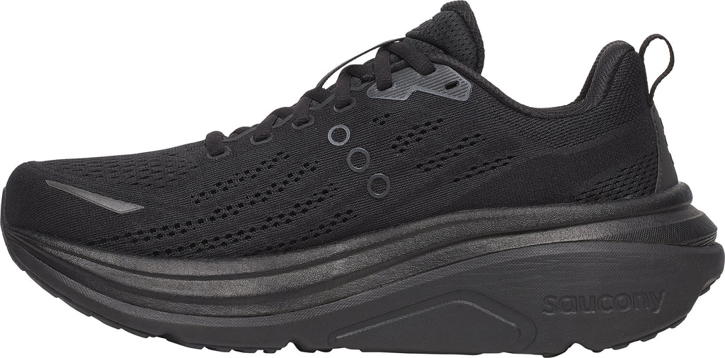 Saucony Hurricane 25 Men's Running Shoes - Black - View 3