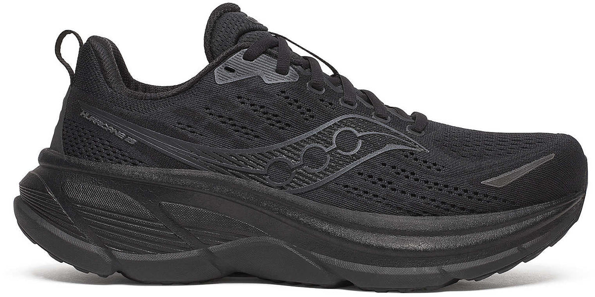 Saucony Hurricane 25 Men's Running Shoes - Black - View 1