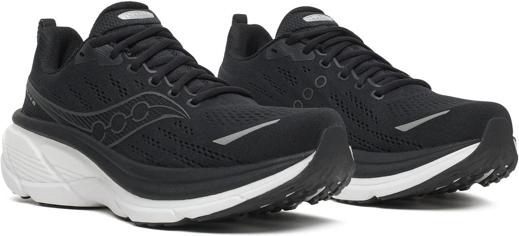 Saucony Hurricane 25 WIDE FIT Men's Running Shoes - Black - View 6