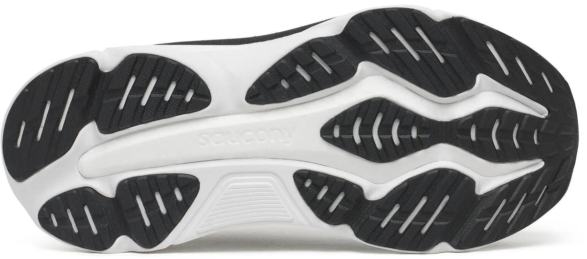 Saucony Hurricane 25 WIDE FIT Men's Running Shoes - Black - View 2