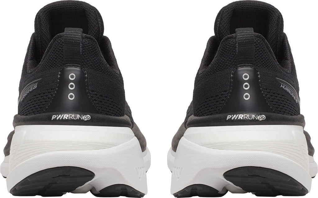 Saucony Hurricane 25 WIDE FIT Women's Running Shoes - Black - View 5