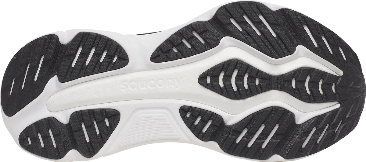 Saucony Hurricane 25 WIDE FIT Women's Running Shoes - Black - View 2