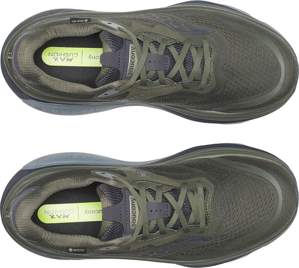 Saucony Hurricane 26 GORE-TEX Men's Running Shoes - Green - View 4