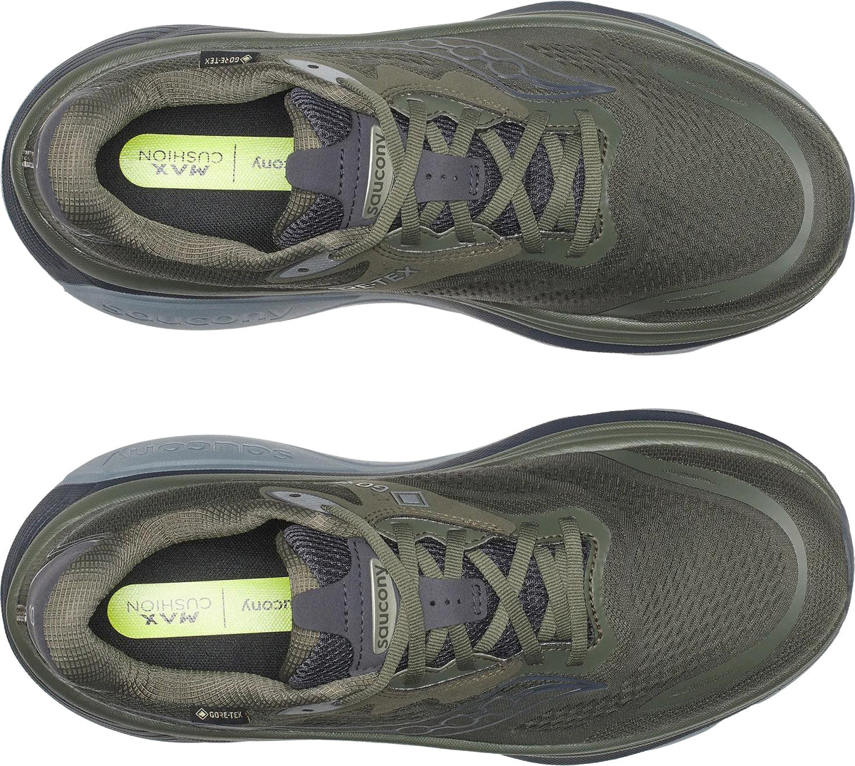 Saucony Hurricane 26 GORE-TEX Men's Running Shoes - Green - View 4