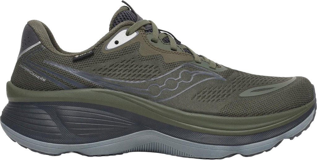 Saucony Hurricane 26 GORE-TEX Men's Running Shoes - Green - View 1