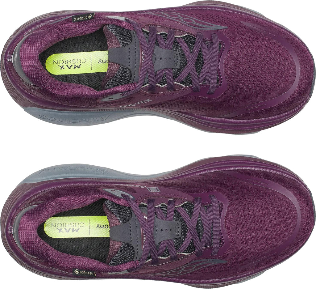 Saucony Hurricane 26 GORE-TEX Women's Running Shoes - Purple - View 4